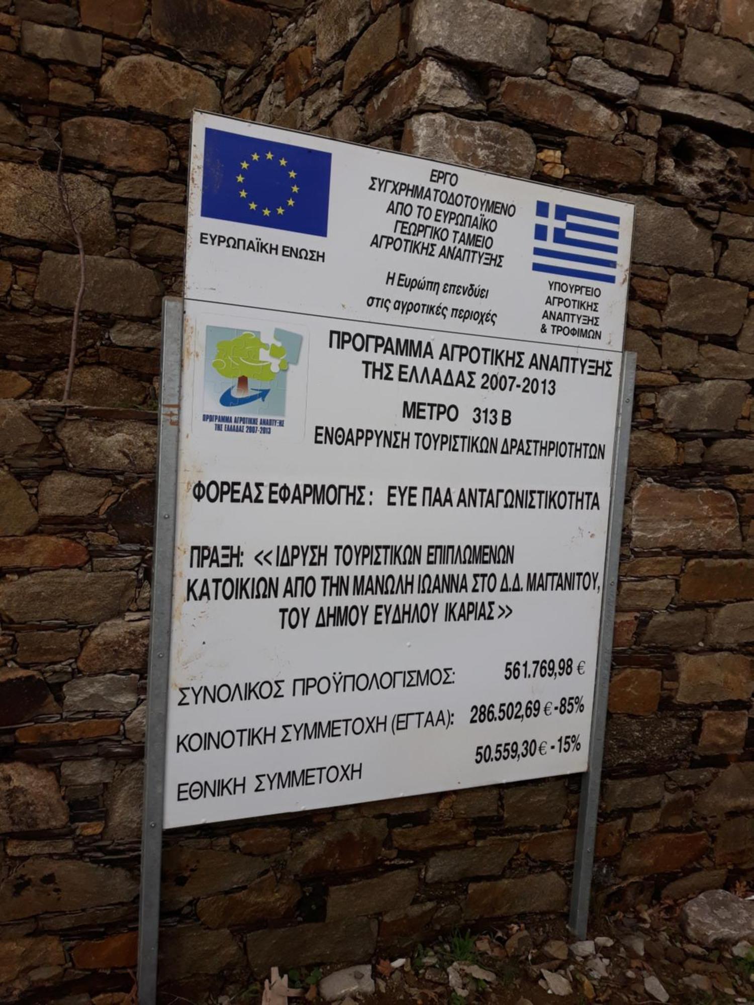 Ικαριων Γη Villa Manganítis Eksteriør billede